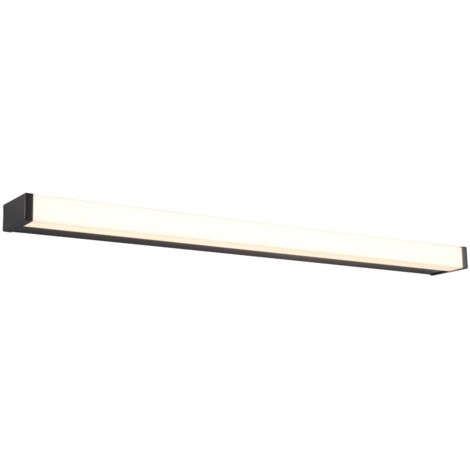 Applique da Interno a led in Metallo Nero Opaco