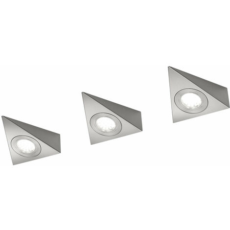 Applique da Interno a LED in Metallo Nickel Opaco