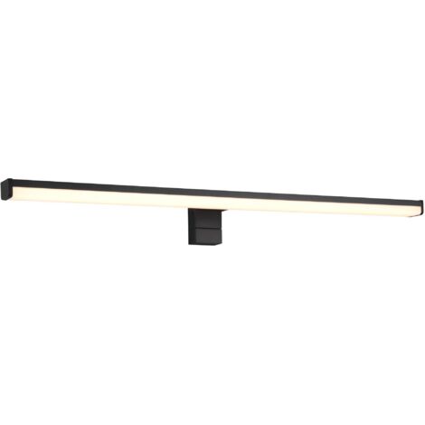 Applique da Interno a LED in Plastica Nero Opaco