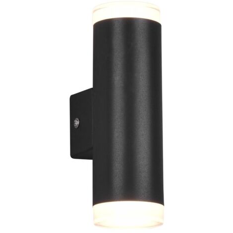 Applique da Interno a LED in Plastica Nero Opaco