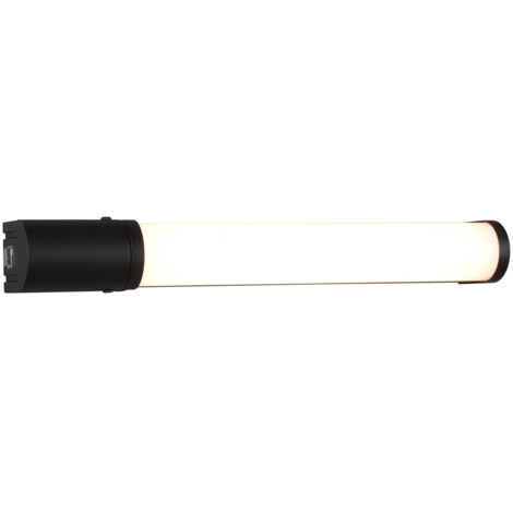 Applique da Interno a LED SMD in Tessuto Nero Opaco
