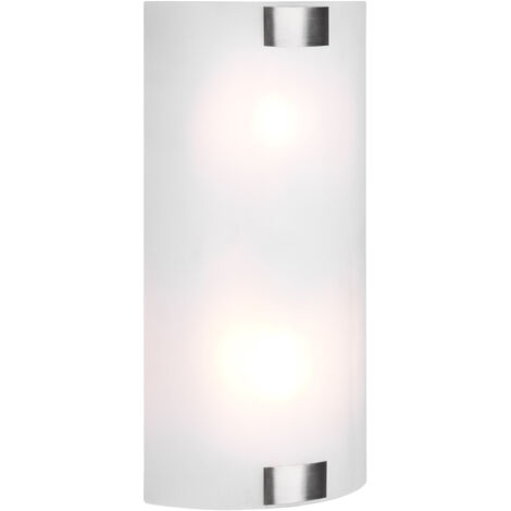 Applique da Interno Attacco E27 in Metallo Nickel Opaco