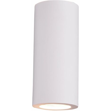 Applique da Interno  GU10 in Gesso Bianco