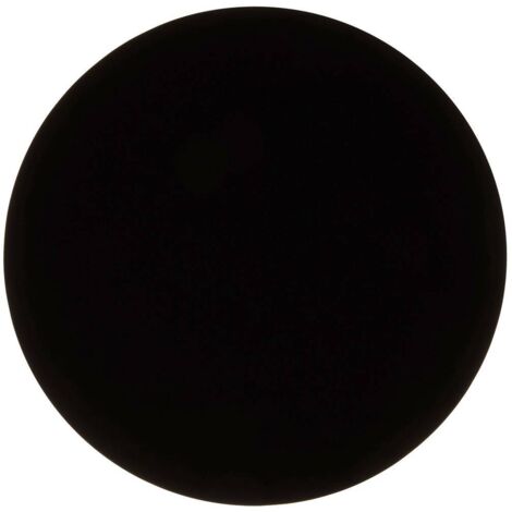 applique da parete a LED Marlon Metal & MDF-legno nero Ø18cm H :. 3,5 centimetri luce indiretta