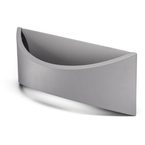 Applique da parete ad illuminazione indiretta mod. Maiorca colore grigio marina
