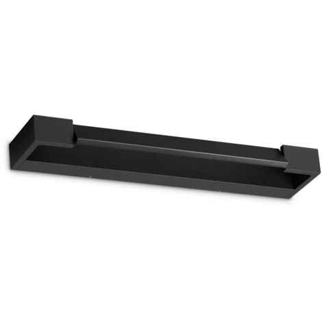 Applique Da Parete Contemporanea Balance Alluminio Nero Led 12W 3000K Ip20