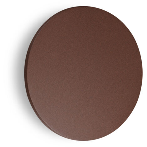 Applique Da Parete Contemporanea Punto Alluminio Coffee Led 16W 3000K Ip54