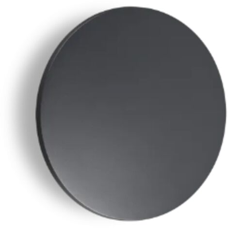 Applique Da Parete Contemporanea Punto Alluminio Nero Led 12W 3000K Ip54