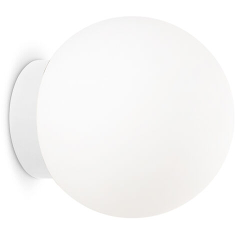 Applique Da Parete Contemporaneo Mapa Metallo Bianco 1 Luce G9 4W 3000K Ip20
