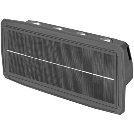 Applique da Parete EDM 31828 Policarbonato ABS 8 W 400 lm LED Solare (3000 K)