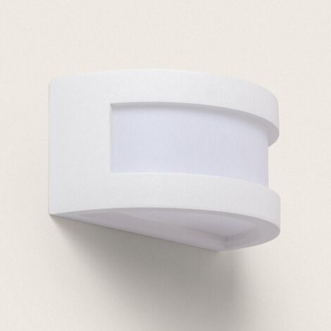 Applique da Parete Gesso Ouriel Bianco