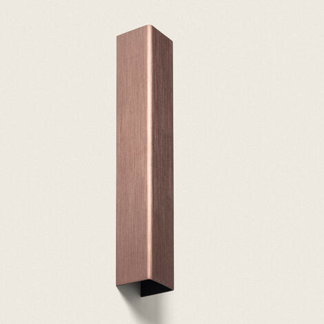 Applique Da Parete LED 12W Metallo Columbus L  Bronzo60 mm