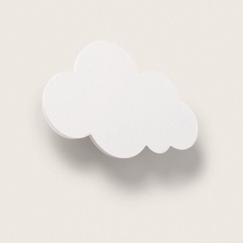 Image of Applique da Parete led 8W per Bambini Cloudy Bianco Caldo 3000K Bianco