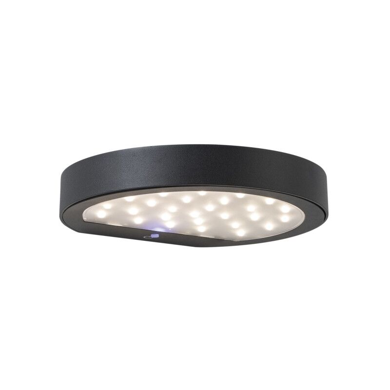 Image of Rossini Illuminazione - Applique da parete Nap solare antracite a led da 2,2w a batteria IP54