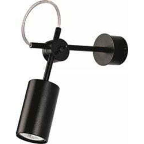 Applique da parete Nowodvorski Eye nera metallo GU10 1x10W