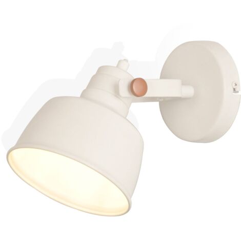 Applique da parete orientabile per interni "KUKKA" lampadina E14
