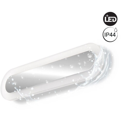 Applique da parete per bagno - 8W - 36 cm - 4000K - Bianco Neutro