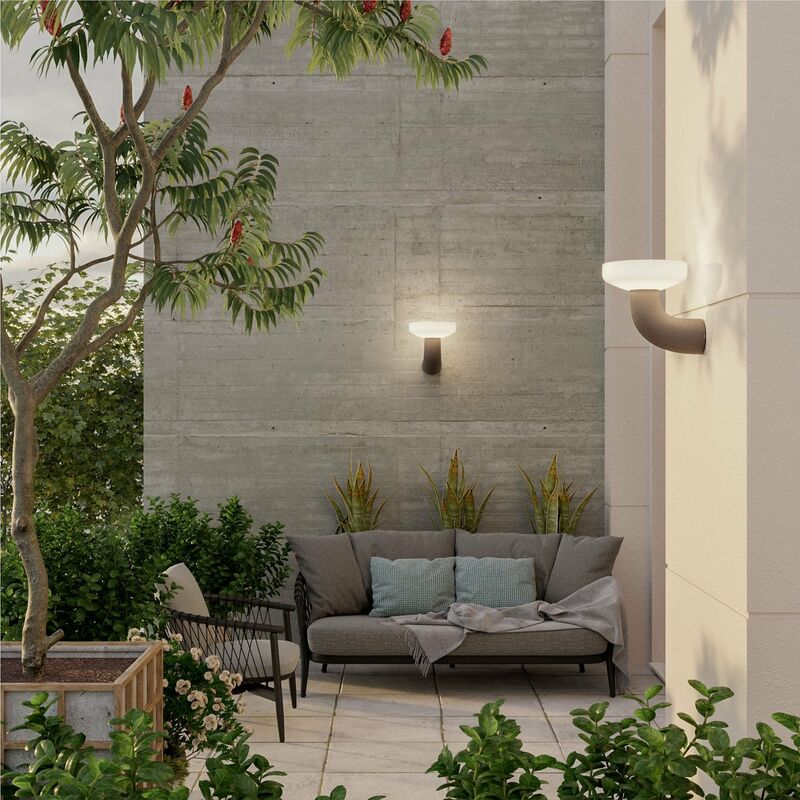 MOOVERE - Lampada da parete solare luce bianca