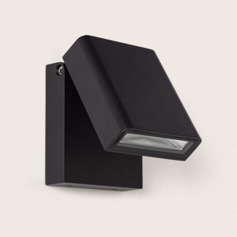 Applique da Parete per Esterni LED 6W Alluminio Mully Nero