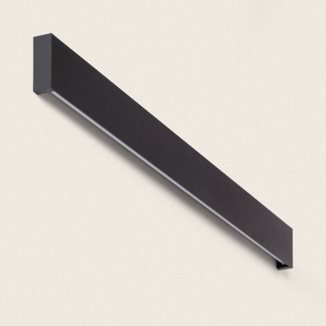 Applique da Parete per Esterno LED 30W Alluminio Bathen Nero