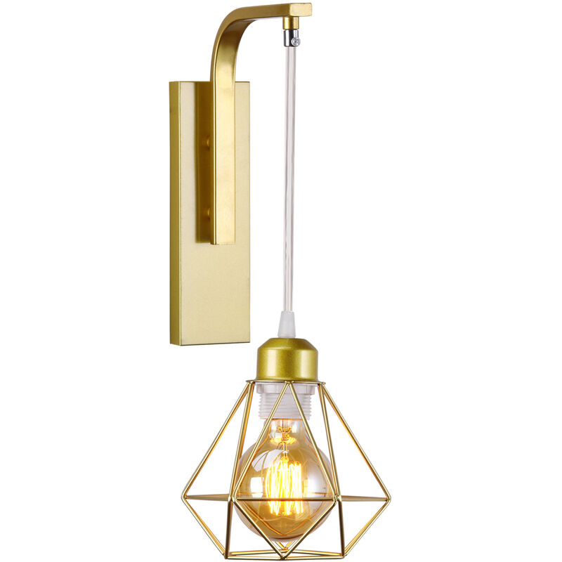 Applique da Parete Retrò Lampada da Parete Vintage...