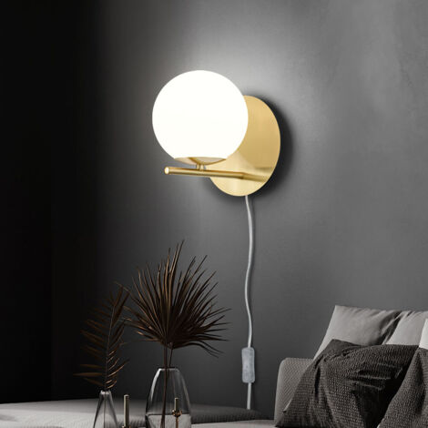 Applique da parete Trio PURE ottone E14 dimmerabile