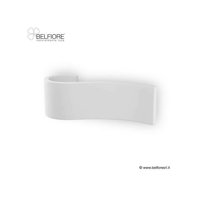 Image of Belfiore - applique da pitturare e personalizzare in gesso attacco g9 60w 2615a108.52.ct