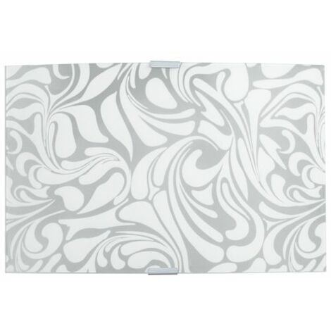APPLIQUE DANIEL 1XE27 LASTRA BIANCO SABBIATO 4 PZ