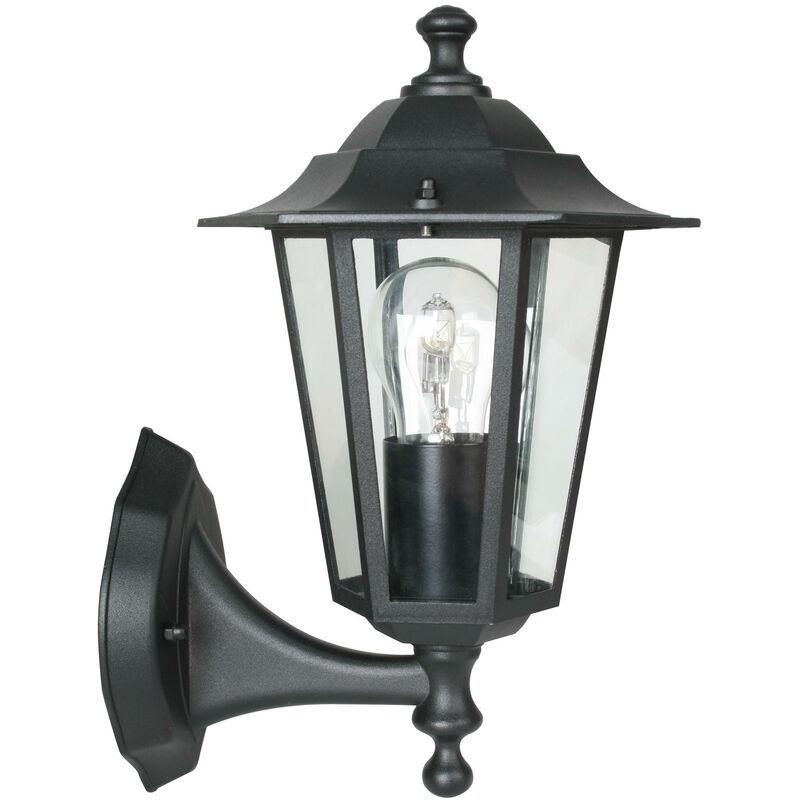 

Aplique exterior Classic ascendente negro 60 W