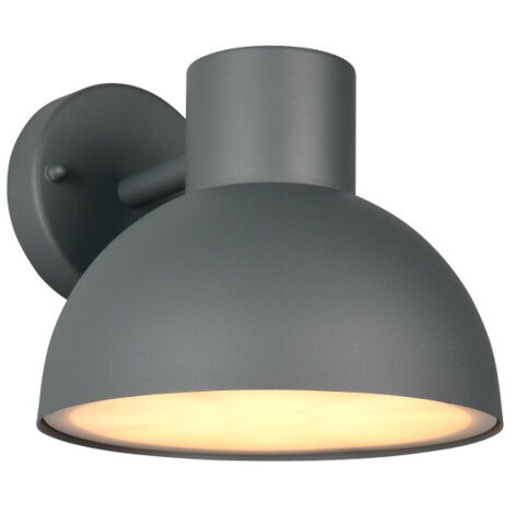 Applique de jardin, Applique outdoor IP44 Elbe Gris en Metal, TRIO