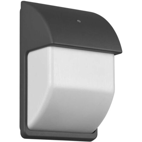 Applique de jardin, Applique outdoor IP44 Lunga détecteur de lumière Anthracite en Metal, TRIO