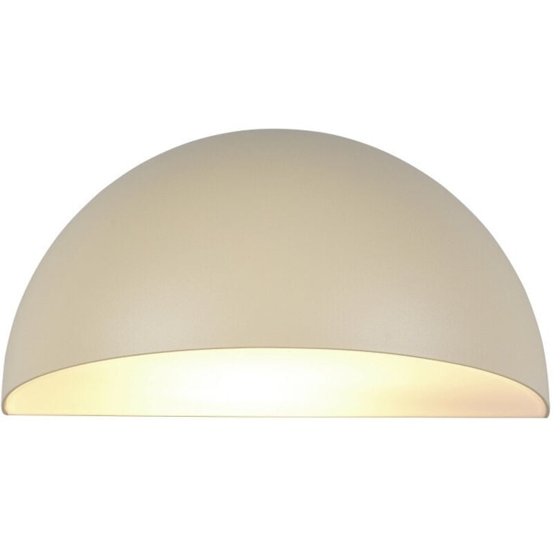 Applique de jardin, Applique outdoor IP44 Maas Beige en Metal Trio