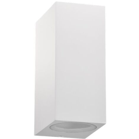 Applique de jardin d'extérieur Boston 2xGU10 IP44 blanc Goldlux