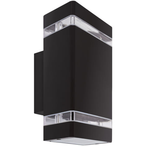 Applique de jardin d'extérieur BRUNO 2xGU10 D IP54 noire