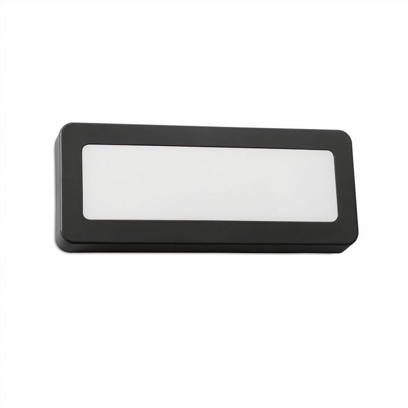 Aplique Ip65 Grove Diffuser Rectangular Led 3W 4000K Negro