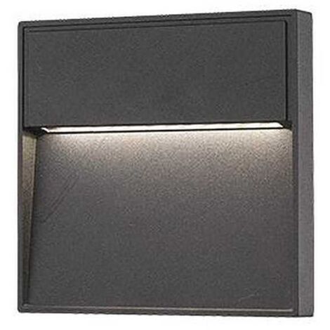 Applique de jardin LED Santiago 4W IP54 4000K Carré