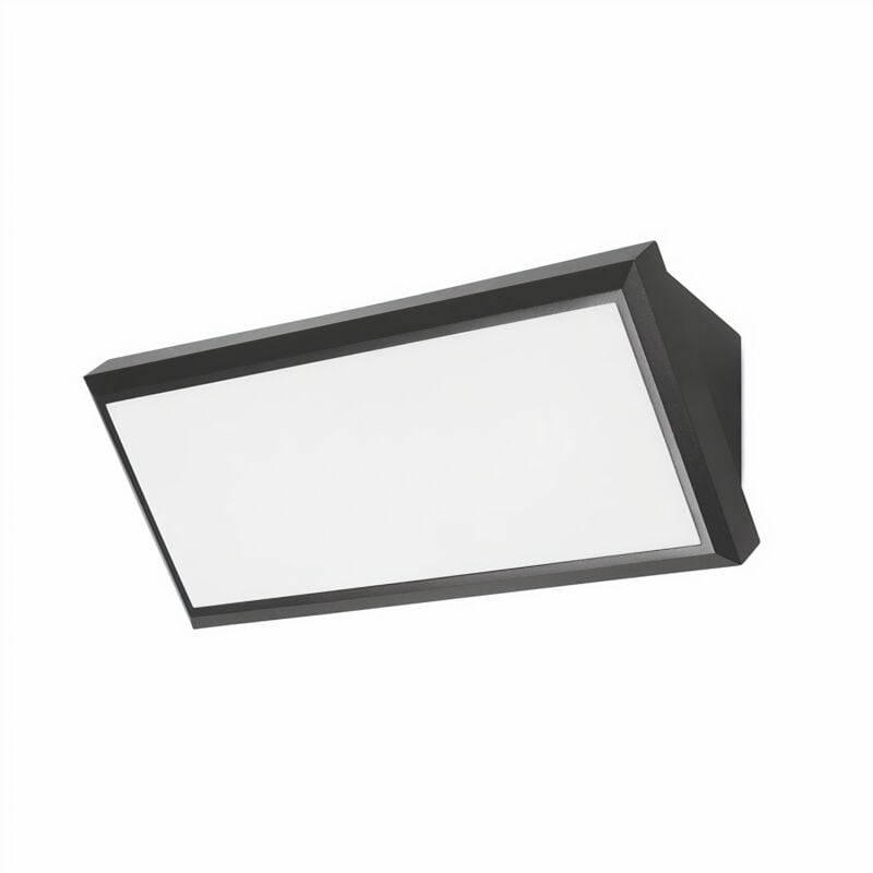 Aplique Ip65 Samper Led 10,5W 3000K Negro 615Lm
