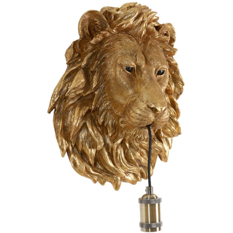 Applique murale - Lion - bronze - plastique - - Light&living