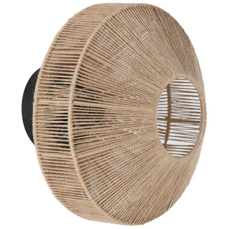 Applique murale - Lyra - naturel - jute coton - - Light&living