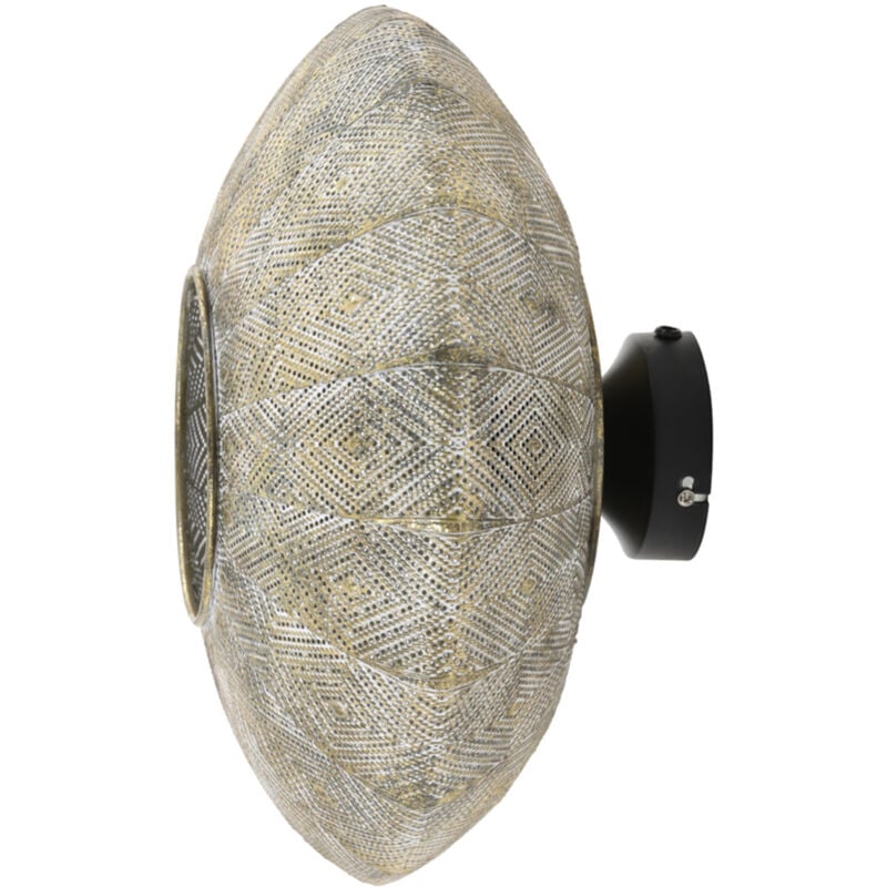 Applique murale - Lavello - blanc - métal - E27 - Light&living