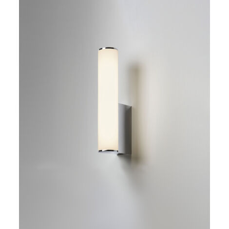 Applique de salle de bain 20cm chrome (5W 360lm 4000K IP44) - Voltman