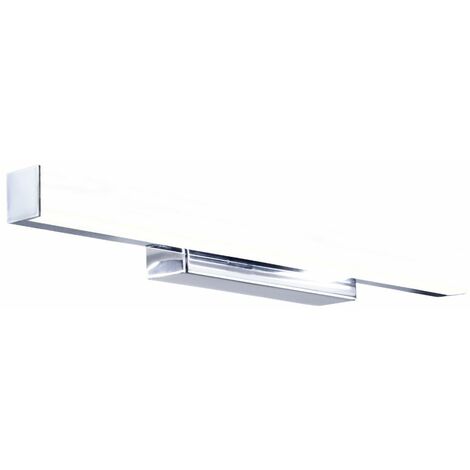 Applique de salle de bain 41cm chrome (12W 960lm 4000K IP44) - Voltman