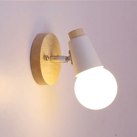 Lampe Miroir LED ACHNC 60cm - Bois, Lumière Neutre 4000K, Angle Réglable - Salle De Bain, Coiffeuse