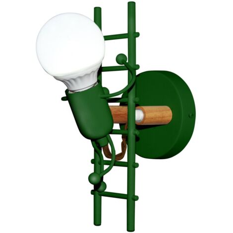 Applique décorative "Doll" - E27 - Vert