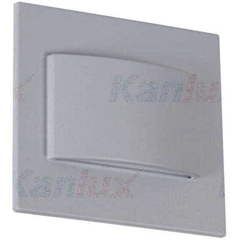 Applique d’escalier Kanlux ERINUS 1,5W 3000K grise