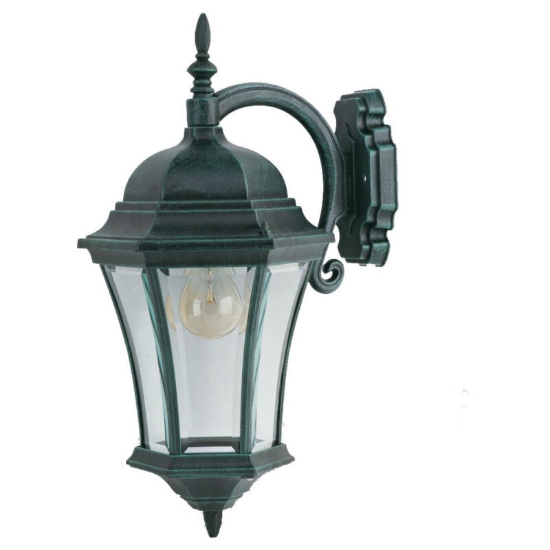 Applique descendante 6 Faces 100W Vert - initialis