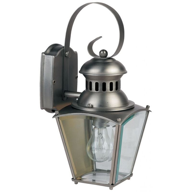 Applique Descendante Lanterne Laiton Brossé