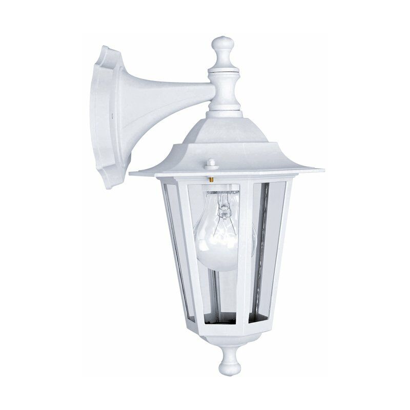 Applique Laterna Eglo E27 - Descendante - Blanc