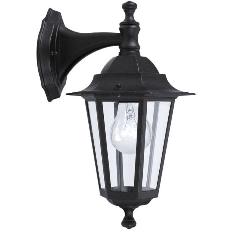 Laterna Black Outdoor Wall Light