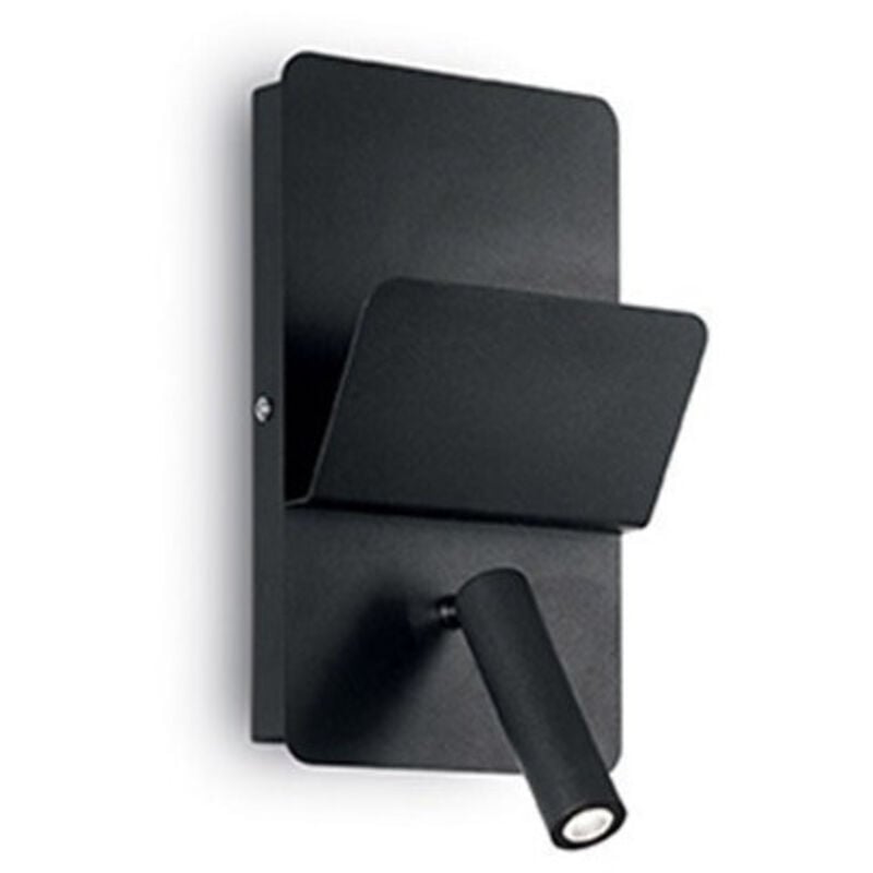 Applique Design Liseuse Noire Led Port Usb Versus